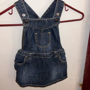 Girls Old Navy jean dress